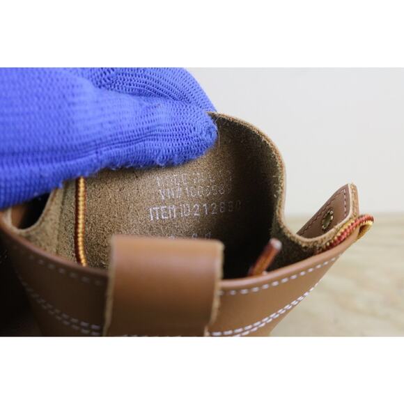 LL Bean Boots Womens 8M Bean Boot Unlined Duck Boots 8" Vintage USA - Picture 7 of 12